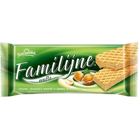 WAFLE JUTRZENKA FAMILIJNE 180g ORZECHOWE Jutrzenka