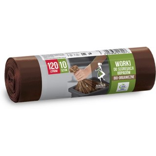 WORKI DO SEGREGACJI 120L BRĄZOWE (10) ANNA ZARADNA