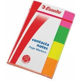 ZAKŁADKI ESSELTE 20x50mm 4 KOLORY (4x50) Esselte