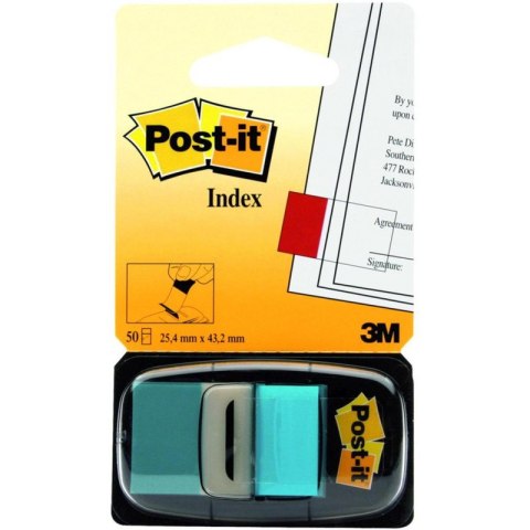 ZAKŁADKI POST-IT 25*43mm NIEBIESKIE (50) Post-it ZAKŁADKI POST-IT 25*43mm NIEBIESKIE (50) Post-it