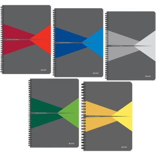 KOŁONOTATNIK LEITZ OFFICE A4/90K KRATKA NIEBIESKI Leitz