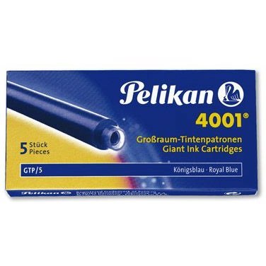 NABOJE ATRAMENTOWE PELIKAN DŁUGIE CZARNE (5) Pelikan
