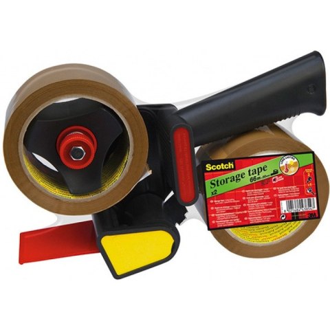 PODAJNIK DO TAŚMY PAKOWEJ SCOTCH + 2 ROLKI TAŚMY Scotch