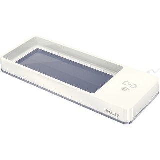 PRZYBORNIK NA BIURKO Z ŁADOWARKĄ LEITZ WOW BIAŁY Leitz