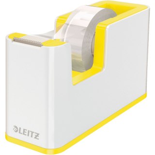 Podajnik do taśmy biurowej Leitz Wow biało-żółty Leitz