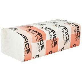 Ręczniki składane Office Products ZZ 2w celuloza białe (20x150) Office Products