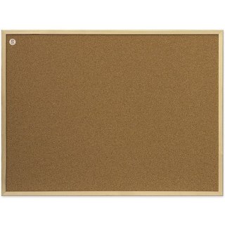 TABLICA KORKOWA 40*30cm RAMA DREWNIANA 2x3