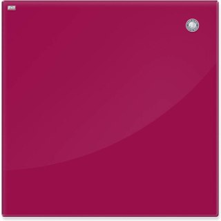 TABLICA SZKLANA 40*60cm CZERWONA 2x3