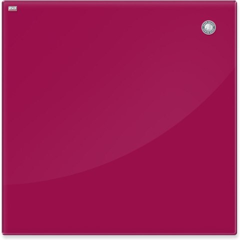 TABLICA SZKLANA 60*80cm CZERWONA 2x3