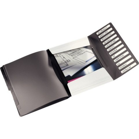 TECZKA Z GUMKĄ LEITZ SOLID 12 PRZEKŁADEK BIAŁA Leitz