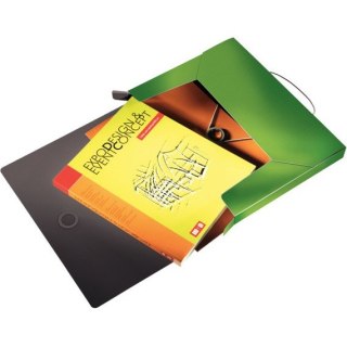 TECZKA Z GUMKĄ LEITZ SOLID 30mm ZIELONA Leitz