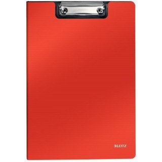 TECZKA Z KLIPEM LEITZ SOLID A4 CZERWONA Leitz