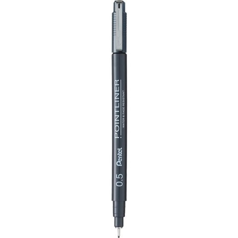 Cienkopis Pentel PointLiner 0.5mm czarny Pentel