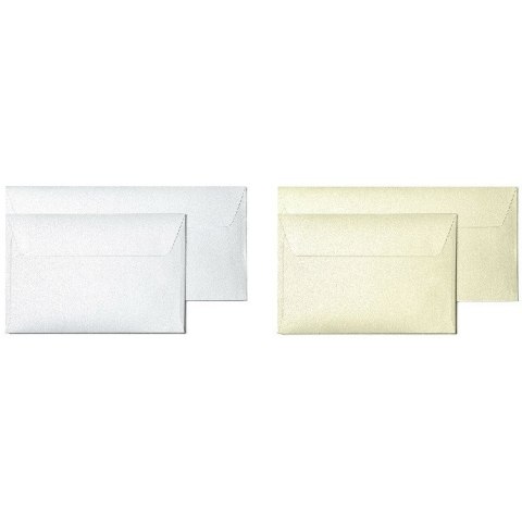 KOPERTY OZDOBNE GALERIA PAPIERU 158*158mm BIAŁE (10) Galeria Papieru