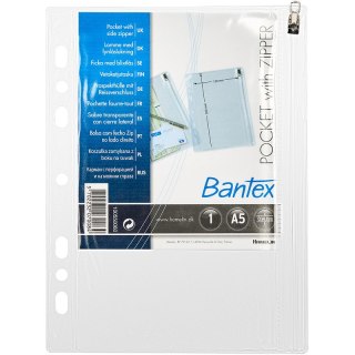 KOSZULKI Z SUWAKIEM BANTEX A5/140µm GROSZKOWE (10) Bantex
