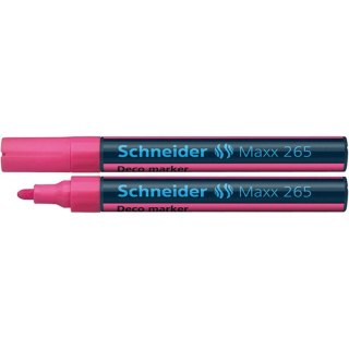 Marker kredowy Schneider Maxx 265 Deco różowy Schneider
