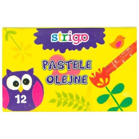 PASTELE OLEJNE STRIGO 12 KOLORÓW STRIGO