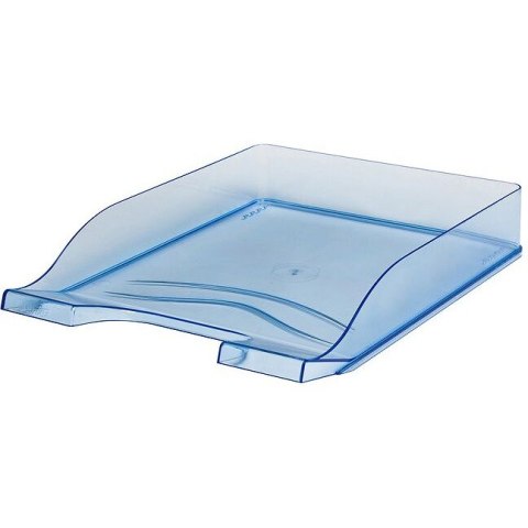 PÓŁKA NA DOKUMENTY BANTEX PRZEZROCZYSTA NIEBIESKA Bantex