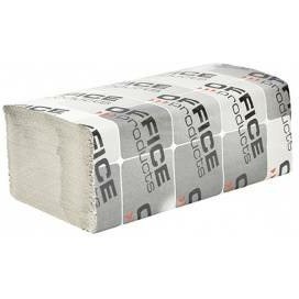 Ręczniki składane Office Products ZZ 1w makulatura szare (20x200) Office Products