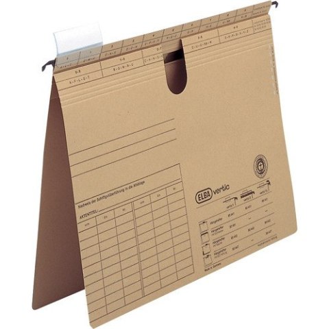SKOROSZYT ZAWIESZANY ELBA VERTIC A4 BRĄZOWY Elba