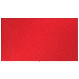 TABLICA TEKSTYLNA NOBO 85" (188x106cm) CZERWONA Nobo
