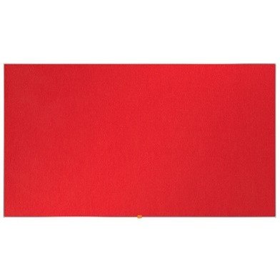 TABLICA TEKSTYLNA NOBO 85" (188x106cm) CZERWONA Nobo