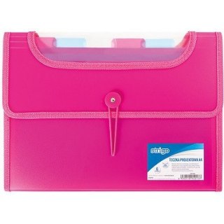 TECZKA PP STRIGO A4 6 PRZEKŁADEK ZIELONA STRIGO