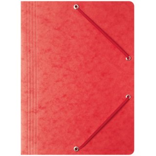 TECZKA PRESZPANOWA Z GUMKĄ BANTEX A4 CZERWONA Bantex