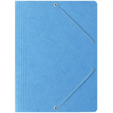 TECZKA PRESZPANOWA Z GUMKĄ BANTEX A4 JASNONIEBIESKA Bantex
