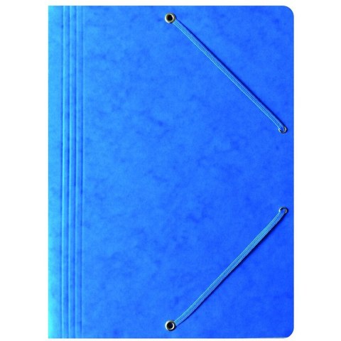 TECZKA PRESZPANOWA Z GUMKĄ BANTEX A4 NIEBIESKA Bantex