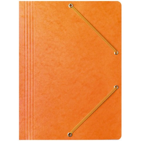 TECZKA PRESZPANOWA Z GUMKĄ BANTEX A4 POMARAŃCZOWA Bantex