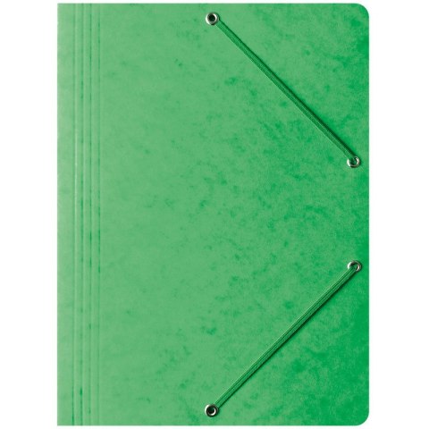 TECZKA PRESZPANOWA Z GUMKĄ BANTEX A4 ZIELONA Bantex