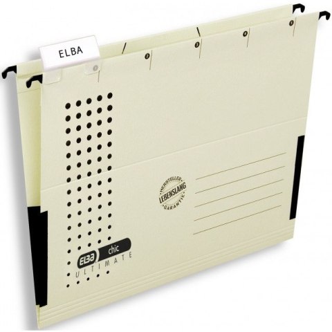 TECZKA ZAWIESZANA ELBA A4 Z BOKAMI KREMOWA Elba