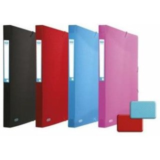 Teczka PP z gumką Oxford Urban A4+/25mm czarna Oxford