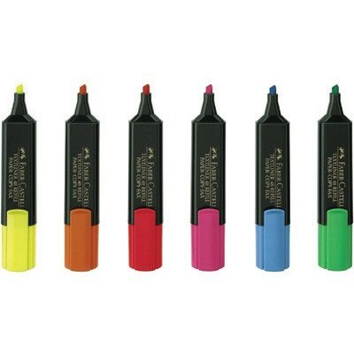 ZAKREŚLACZ FABER-CASTELL 48 ŻÓŁTY Faber-Castell