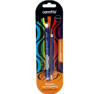 Długopis wymazywalny Corretto GR-1609 (+ wkład) niebieski CORRETTO
