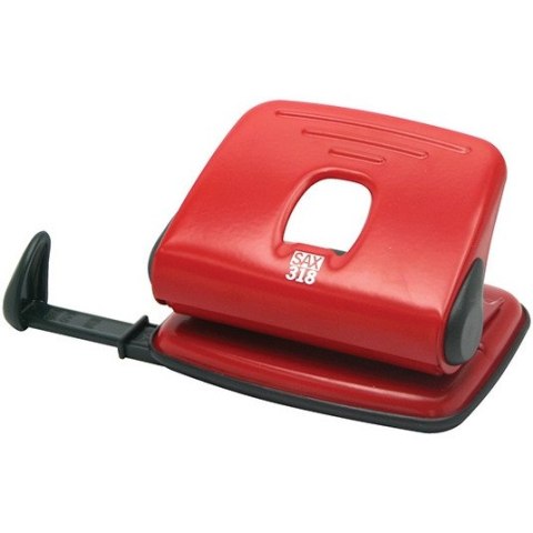 Dziurkacz Sax 318 czerwony Sax
