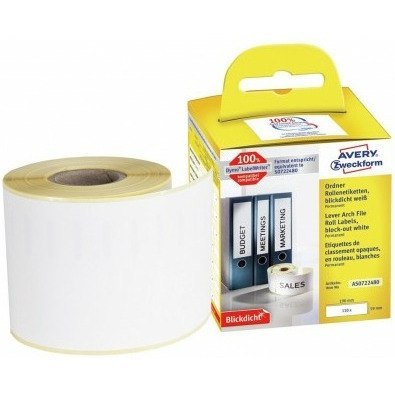 Etykiety na rolce Avery Zweckform 190x59mm białe (110) Avery Zweckform