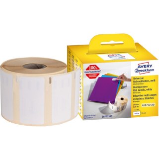 Etykiety na rolce Avery Zweckform 57x32mm białe (1000) Avery Zweckform