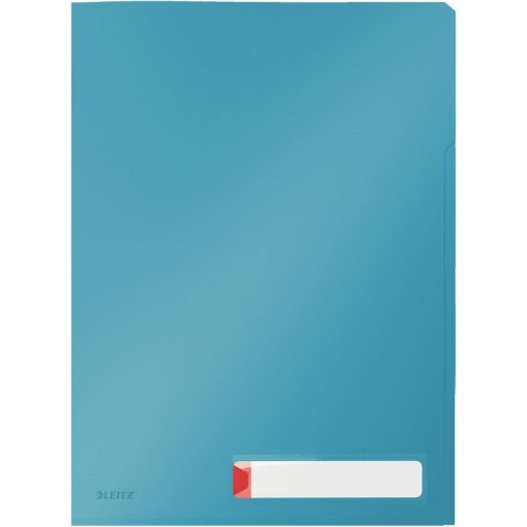 Folder PP Leitz Cosy A4/200µm 3 przegródki niebieski Leitz
