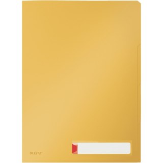 Folder PP Leitz Cosy A4/200µm 3 przegródki żółty Leitz