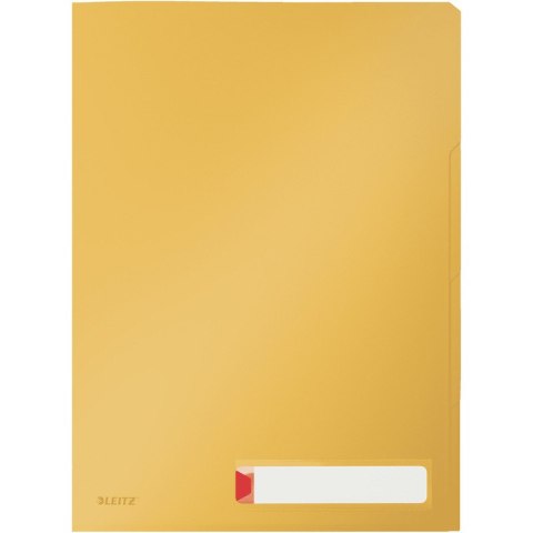 Folder PP Leitz Cosy A4/200µm 3 przegródki żółty Leitz