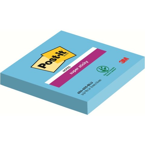 Karteczki Post-it Super Sticky 76x76mm błękitne (90) Post-it Karteczki Post-it Super Sticky 76x76mm błękitne (90) Post-it