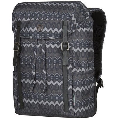 Plecak Wenger Cohort 16" wzór czarny Wenger