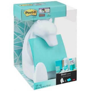 Podajnik karteczek Post-it "Miś" + 1 bloczek Post-it