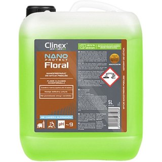 Preparat Clinex Nano Protect Floral 5L (do mycia podłóg) Clinex