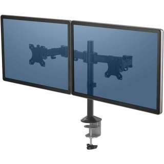 Ramię na 2 monitory Fellowes Reflex czarne Fellowes
