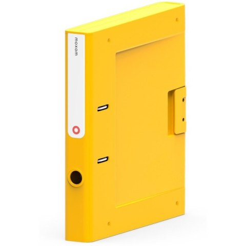 Segregator Moxom NewBinder A4/50mm żółty Moxom