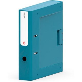 Segregator Moxom NewBinder A4/70mm niebieski Moxom