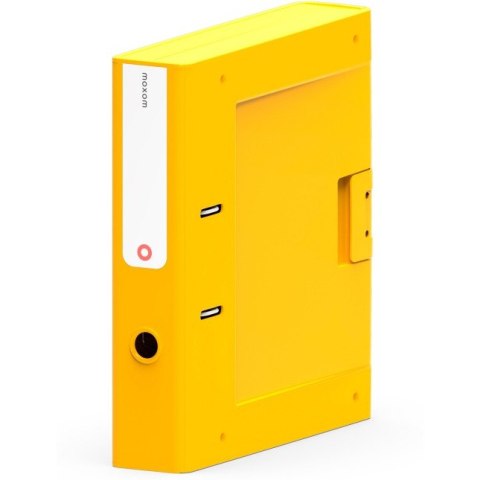 Segregator Moxom NewBinder A4/70mm żółty Moxom